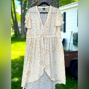 Long sheer Torrid blouse